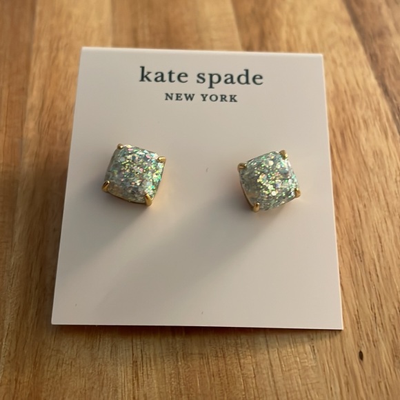 Kate Spade Opal Square Studs - Picture 2 of 3